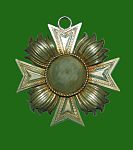 Krzyż pamiątkowy z okazji 150-lecia Bractwa, 1930 rok, srebro, fot. P. Rubacha