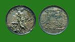 Georg Hautsch, Awers i rewers medalu Ligi Antytureckiej, Norymberga (Nürnberg), 1692 rok, srebro
